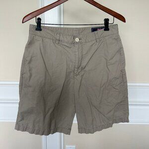 Vineyard Vines Men's Flat Front Club Short Khakis 32, 8 1/2" inseam
